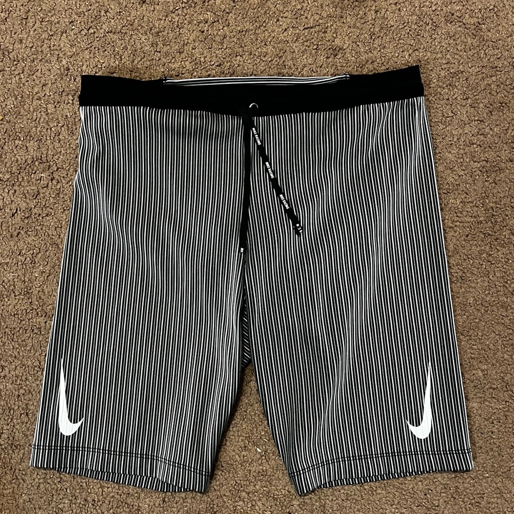 Nike Men’s Medium White Aeroswift Half Tights